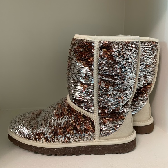 champagne sparkle uggs